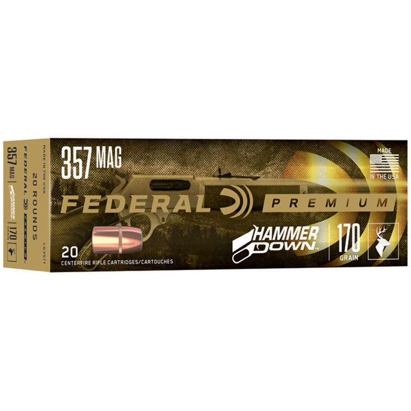 Federal Premium • .357 Magnum • 170gr