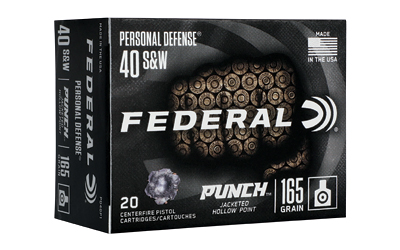Federal Premium • .40 S&W • 165gr